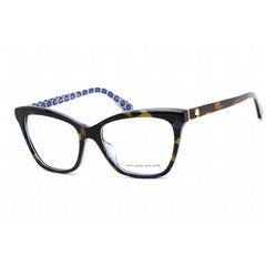Kate Spade Women's Eyeglasses - Havana Blue Cat Eye Full Rim Frame | ADRIA 0IPR 00