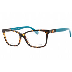 Kate Spade Women's Eyeglasses - Havana Turquoise Cat Eye Frame | Camberly 0FZL 00