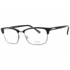 Elasta Men's Eyeglasses - Black Full Rim Rectangular Frame Clear Lens | E 1646 0807 00