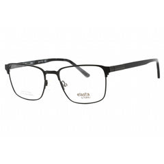 Elasta Men's Eyeglasses - Matte Black Acetate/Metal Square Frame | E 3124 0003 00