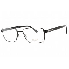 Elasta Men's Eyeglasses - Matte Black Full Rim Rectangular Frame | E 7237 0003 00
