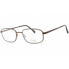 Elasta Men's Eyeglasses - Matte Brown Full Rim Rectangular Frame | E 7240 04IN 00