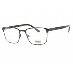 Elasta Men's Eyeglasses - Matte Grey Metal Square Full Rim Frame | E 3124 0FRE 00