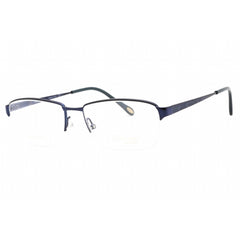 Emozioni Women's Eyeglasses - Blue Metal Half Rim Rectangular Frame | EM 4405 0PJP 00