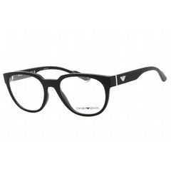 Emporio Armani Men's Eyeglasses - Matte Black Plastic Full Rim Frame | 0EA3224 5001
