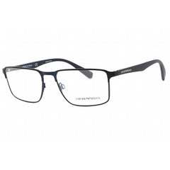 Emporio Armani Men's Eyeglasses - Matte Blue Metal Rectangular Frame | 0EA1046 3100