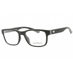 Emporio Armani Men's Eyeglasses - Matte Grey Full Rim Frame, 55 mm | 0EA3201U 5437