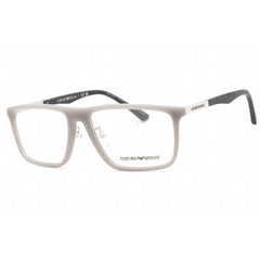 Emporio Armani Men's Eyeglasses - Matte Grey Plastic Full Rim Frame | 0EA3221F 5126
