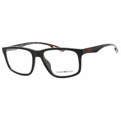 Emporio Armani Men's Eyeglasses - Shiny Black Plastic Full Rim Frame | 0EA3209U 5017