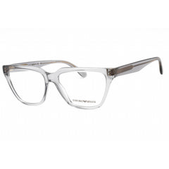 Emporio Armani Women's Eyeglasses - Transparent Grey Full Rim Frame | 0EA3208 5029