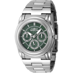 Invicta Women's Watch - Slim Green Dial Silver Stainless Steel Bracelet Date | 46265