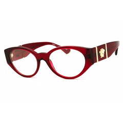 Versace Women's Eyeglasses - Bordeaux Transparent Full Rim Frame | 0VE3345 5430