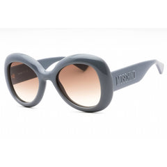 Moschino Women's Sunglasses - Azure Oversized Frame Brown Sf Lens | MOS162/S 0MVU HA