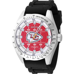 Invicta Men's Watch - NFL Kansas City Chiefs Red and White Dial Strap Quartz | 47865