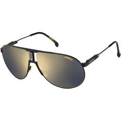 Carrera Unisex Sunglasses - Matte Black Frame Grey Bronze Sp Lens | PANAMERIKA65 3