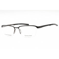 Under Armour Men's Eyeglasses - Matte Black Metal Half Rim Frame | UA 5051/G 0003 00