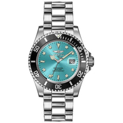 Invicta Men's Watch - Pro Diver Quartz Turquoise Dial Black Rotating Bezel | 47356