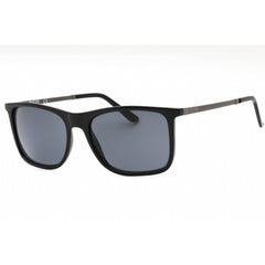 Kenneth Cole Reaction Men's Sunglasses - Shiny Black Full Rim Rectangular | KC2866 01A