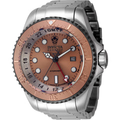 Invicta Men's Watch - Reserve Hydromax Quartz Brown Dial Steel Bracelet | 45477