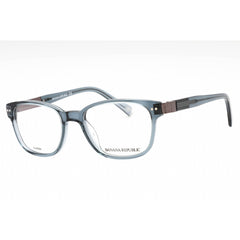 Banana Republic Unisex Eyeglasses - Grey Blue Plastic Square Frame | Dexter 009V 00