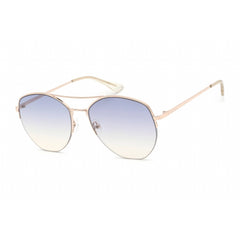 Calvin Klein Retail Women's Sunglasses - Gold Pilot Metal Frame | CK20121S 717