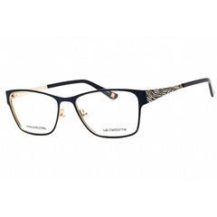 Liz Claiborne Women's Eyeglasses - Semi Matte Navy Rectangular Frame | L 665 0E8W 00