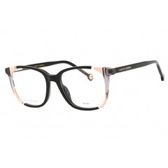 Carolina Herrera Women's Eyeglasses - Black Nude Plastic Square Frame | CH 0065 0KDX