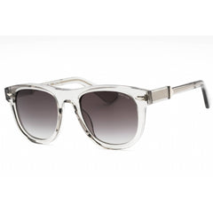 Police Men's Sunglasses - Grey Acetate Square Shape Full Rim Frame | SPLL87M 03GU