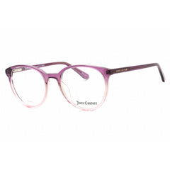 Juicy Couture Women's Eyeglasses - Lilac Oval Full Rim Plastic Frame | JU 239 0789 00