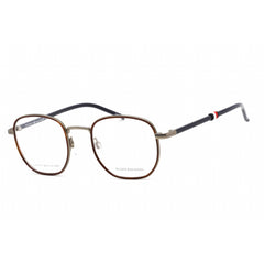 Tommy Hilfiger Men's Eyeglasses - Matte Ruthenium Oval Full Rim | TH 1686 0R81 00