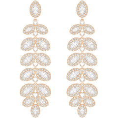 Swarovski Women's Pierced Earrings - Baron, Silver Tone | 5350617
