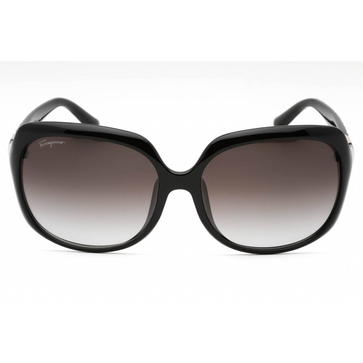 NEW SALVATORE FERRAGAMO SF668S-001 Women Sunglasses 001 BLACK  TAUPE Authentic Salvatore Ferragamo Women main image 2