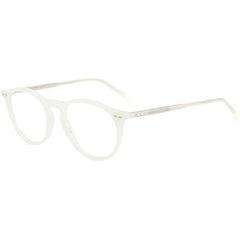 Isabel Marant Women's Eyeglasses - White Acetate Round Frame Demo Lens | IM 0026 SZJ
