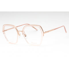 Chopard Women's Eyeglasses - Transparent Beige Gold Full Rim Frame | VCHG28M 08FC
