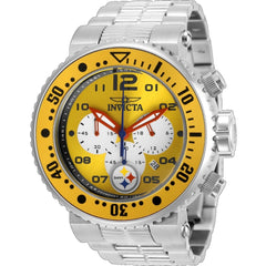 Invicta Men's Watch - NFL Pittsburgh Steelers Chrono Yellow and White Dial | 30281