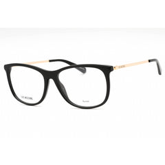Moschino Love Women's Eyeglasses - Black Acetate Square Full Rim Frame | MOL589 807