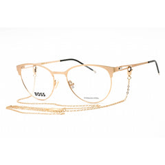 Hugo Boss Women's Eyeglasses - Gold Palladium Metal Oval Frame | BOSS 1460 0I20 00