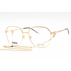 Hugo Boss Women's Eyeglasses - Gold Palladium Metal Square Frame | BOSS 1459 0I20 00