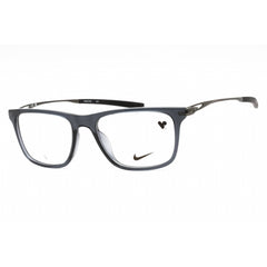 Nike Men's Eyeglasses - Dark Grey Injected Propionate Rectangular | NIKE 7150 034