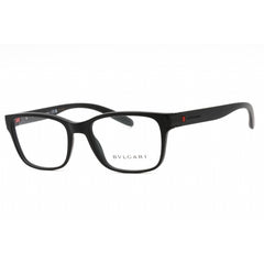 Bvlgari Men's Eyeglasses - Matte Black Plastic Full Rim Rectangular | 0BV3051 5313