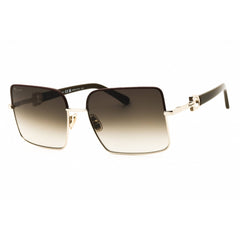 Salvatore Ferragamo Women's Sunglasses - Gold/Brown Metal Square Frame | SF302SL 704
