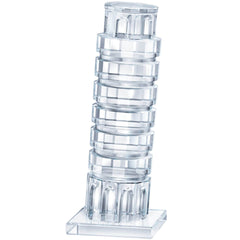 Swarovski Decoration Figurine - Clear Crystal Tower Of Pisa Monument | 5428010