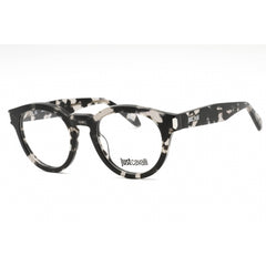 Just Cavalli Women's Eyeglasses - Black Tortoise Plastic Round Frame | VJC016 0809