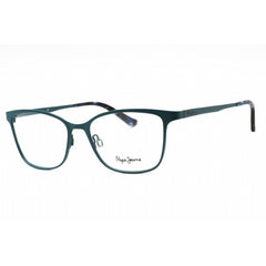 Pepe Jeans Women's Eyeglasses - Petrol Metal Cat Eye Full Rim Frame | PJ1249 C4