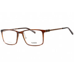 Flexon Men's Eyeglasses - Brown/Grey Gradient Rectangular Full Rim FLEXON EP8009 215