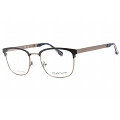 Gant Men's Eyeglasses - Grey/Other Metal Full Rim Rectangular Frame | GA3181 020
