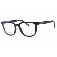 Gant Men's Eyeglasses - Matte Blue Plastic Full Rim Rectangular Frame | GA3277 091