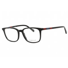 Gant Men's Eyeglasses - Shiny Black Plastic Full Rim Rectangular Frame | GA3264 001