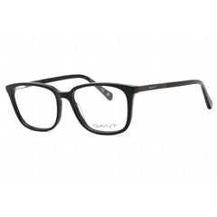 Gant Men's Eyeglasses - Shiny Black Plastic Full Rim Rectangular Frame | GA3278 001
