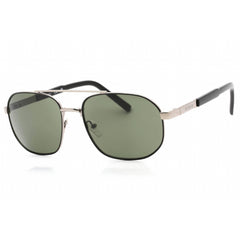 Guess Factory Men's Sunglasses - Shiny Dark Nickeltin Metal Aviator Frame | GF0250 06N